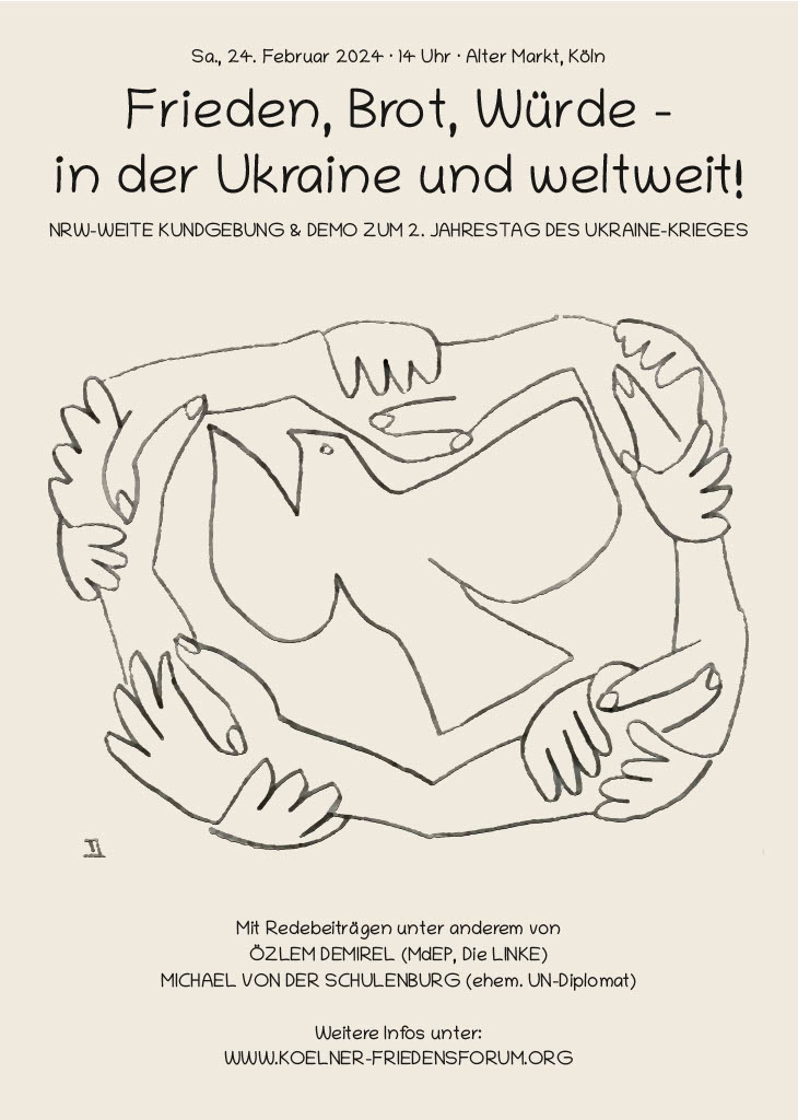 Frieden, Brot, Würde - in der Ukraine und weltweit